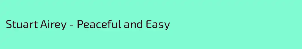 Stuart Airey - Peaceful and Easy